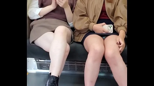Japanese Cuties Upskirting For You On Train
