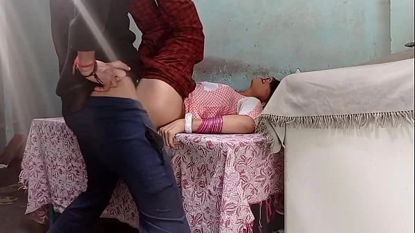 Indian villager couple desi sex with hindi audio